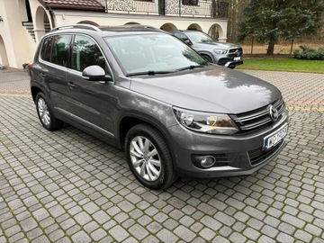 Volkswagen Tiguan I SUV Facelifting 1.4 TSI BlueMotion 160KM 2012 Volkswagen Tiguan 1.4 160 KM Kamera cofania Hak
