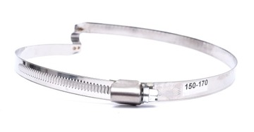 SPIRO CLAMP КИСЛОТОСТОЙКИЙ ТРУБНЫЙ ЗАЖИМ W4 ДИАПАЗОН 150-170 мм INOX