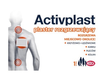 Plaster rozgrzewający Medica Activplast 12x18cm