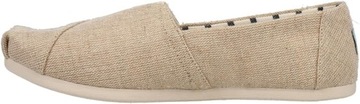 ЭСПАДРИЛЫ ЖЕНСКИЕ TOMS, БЕЖЕВЫЕ, Слипоны, 42 ŻGA