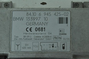 BMW E46 E53 E87 ZESILOVAČ MODUL ANTÉNY 6945425