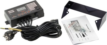 ZESTAW - STEROWNIK U-22 DO KOTŁA PIECA + Wentylator 80 W dmuchawa NWS-100