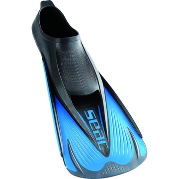 Krótkie treningowe płetwy kaloszowe SEAC SPEED-S niebieskie 34/35