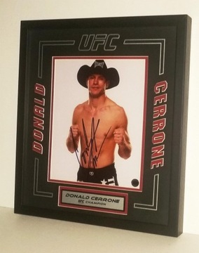 Дональд Серроне UFC Автограф в рамке! ЛЕГЕНДА