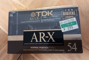 TDK AR-X 54 Kaseta magnetofonowa