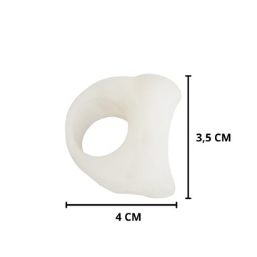 ŻELOWE SEPARATORY DUŻEGO PALCA NA HALUKSY 1 SZT