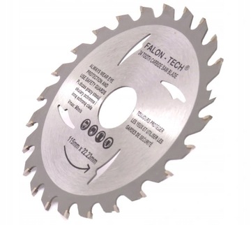 ДЕРЕВЯННЫЙ ЩИТ WIDIA 115 мм x 22,2x 24T WIDIA