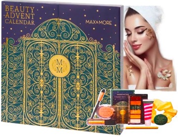 KALENDARZ ADWENTOWY Z KOSMETYKAMI DELUX BEAUTY