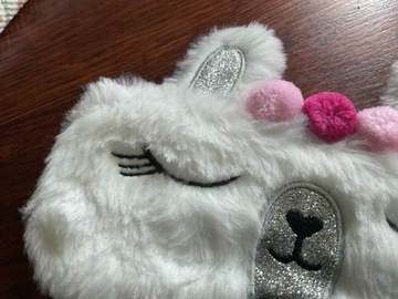 МАСКА ДЛЯ СНА ДЛЯ ГЛАЗ РАССЛАБЛЕНИЕ НА РЕЗИНКЕ LAMA ALPACA OLDMAN