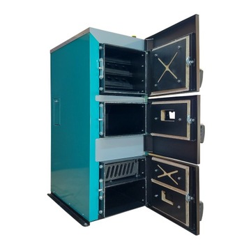Piec SETLANS stalowy na drewno 21 kW