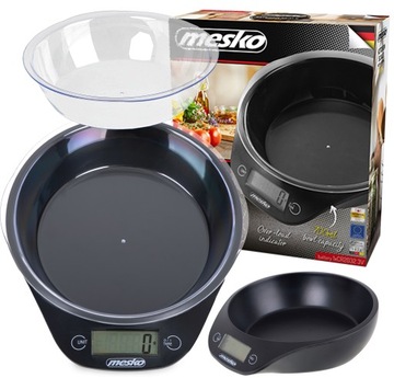 WAGA KUCHENNA Z MISĄ ELEKTRONICZNA TARA 5kg / 1g