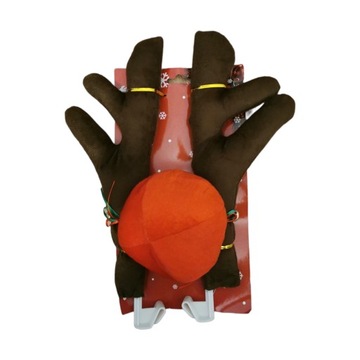 ROGI RENIFERA NA SAMOCHÓD nos ozdoba auto mikołaj