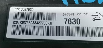 OPEL ADAM 14R 1.4 16V - MODUL KLIMATIZACE 13587630