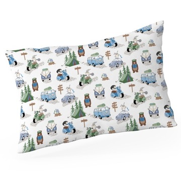 POSZEWKA NA PODUSZKĘ 40x60 BAWEŁNA ZAMEK WZORY!