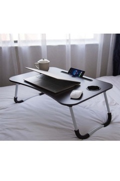 Стол для ноутбука Tablet Meal — складной стол черного цвета
