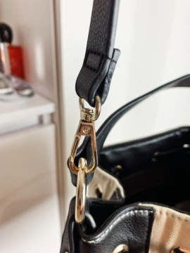 Сумка Zara из комбинированных материалов.