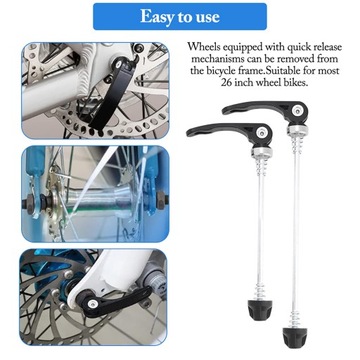 ЗАЖИМЫ СТУПИЦЫ БЫСТРОРАЗЪЕМНЫЕ ПЕРЕДНЯЯ + ЗАДНЯЯ КОМПЛЕКТ