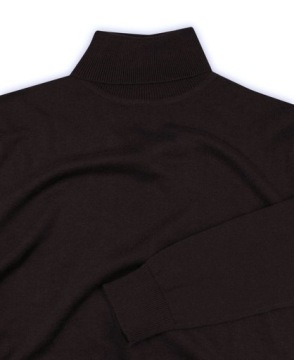 Элегантная мужская водолазка - Коричневый - BRAVE SOUL - XL