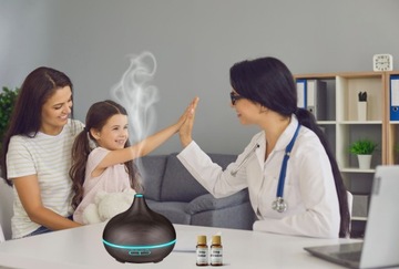 Ультразвуковой увлажнитель-диффузор ONION тёмный для ароматерапии