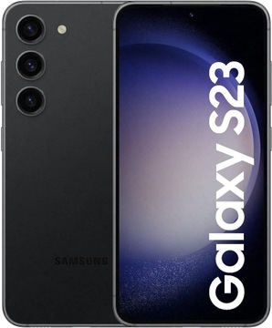 Samsung Galaxy S23 S911B 8/256GB Phantom Black Czarny + Gratisy