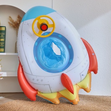 SWIMMING RING, надувной пляжный матрас, РАКЕТА