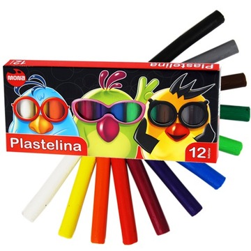 Plastelina Mona 12 kolorów