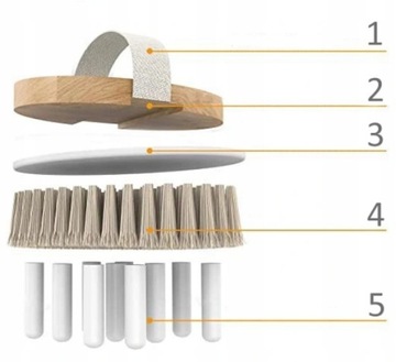 ЩЕТКА ДЛЯ СУХОГО МАССАЖА ТЕЛА НАТУРАЛЬНАЯ АГАВА