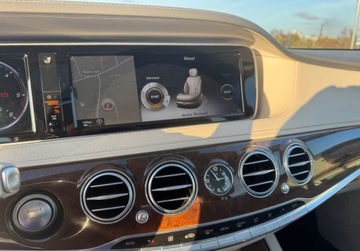 Mercedes Klasa S W222 Limuzyna 350 Blue TEC 258KM 2015 Mercedes-Benz Klasa S 350d 4matic 2015r masaze dach panoramiczny jasne wne, zdjęcie 10