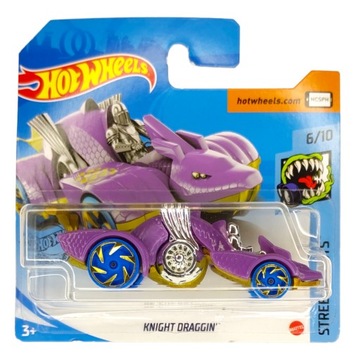 HW Hot Wheels KNIGHT DRAGGIN STREET BEASTS 6/10