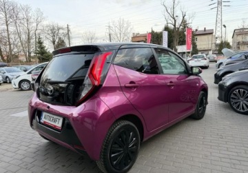 Toyota Aygo II Hatchback 3d Facelifting 1.0 VVT-i 72KM 2019 Toyota Aygo salon Polska ,Kamera cofania Benzyna 72KM, zdjęcie 28
