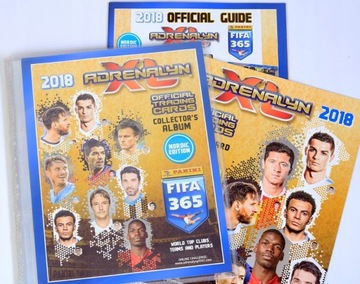 Duży ALBUM A4 na 540 karty piłkarskie FIFA 365 panini adrenalyn XL