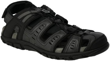 Sandały Geox U4524C 000ME C9999 Black System wkład