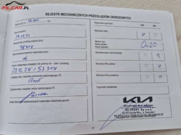 Kia XCeed Crossover 1.0 T-GDI 120KM 2022 Kia XCeed GWARANCJA SALON POLSKA 100 Bezwypadkowy Serwis ASO 1-Reka Zamian, zdjęcie 9