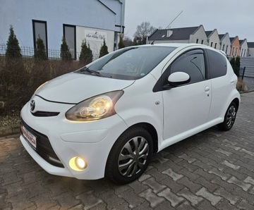 Toyota Aygo I Hatchback 5d Facelifting 1.0 VVT-i 68KM 2013 Toyota Aygo 5 Drzwi Klima Zadbany Rata320ZŁ