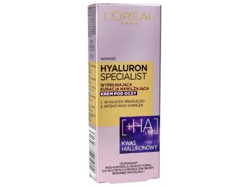 Loreal Hyaluron Specialist Крем для глаз 15мл