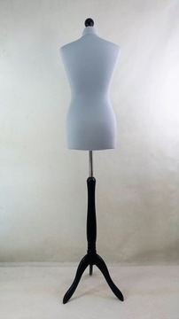 Manekin krawiecki 36 S/M Szary stojak czarny