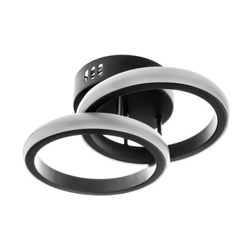 ПОТОЛОЧНЫЙ СВЕТИЛЬНИК, СВЕТОДИОДНАЯ ЛЮСТРА, ДВА КРУГА, 18ВТ