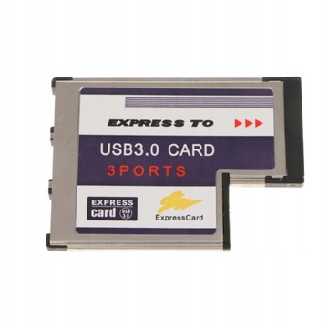 3 USB 3.0 54mm Express Card Adapter