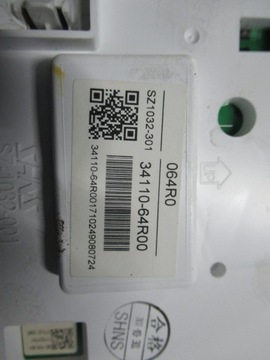 PŘÍSTROJOVÁ DESKA BUDÍKY SUZUKI OE 34110-64R00