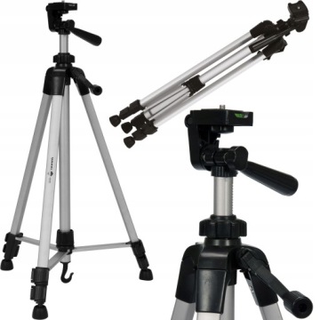 STATYW TRIPOD KAMERY APARATU REGULACJA 0,5 - 1,5m
