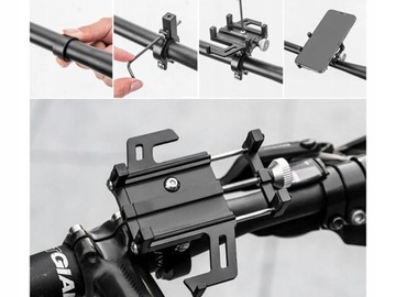 Прочный велодержатель для телефона на мотоцикл.