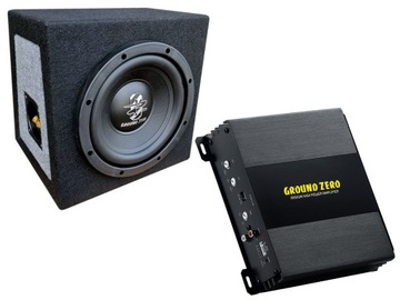 Ground Zero GZIW 200-C subwoofer 20cm wzmacniacz