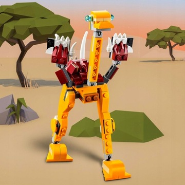 LEGO CREATOR 3IN1 ДИКИЙ ЛЕВ