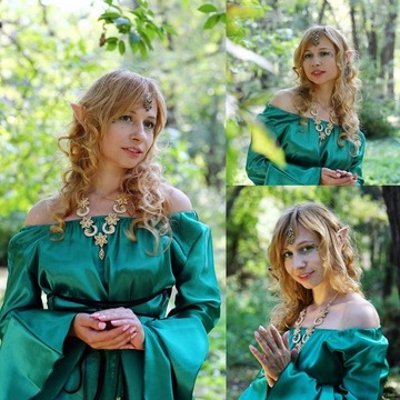 Косплей, эльфийские уши, искусственные уши, аксессуар для головы