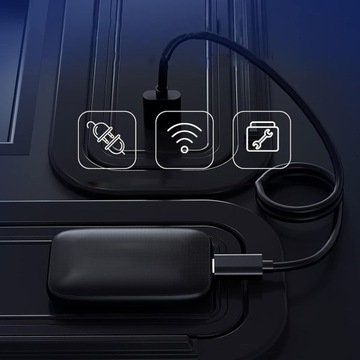 БЕСПРОВОДНОЙ АДАПТЕР CARPLAY 5.0 ПОДДЕРЖКА NETFLIX YOUTUBE