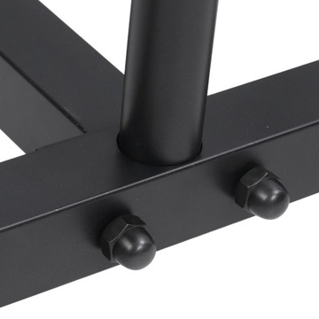 Передвижная тележка для хранения винила. Стальная трубка. Универсальный и устойчивый держатель виниловых рулонов.