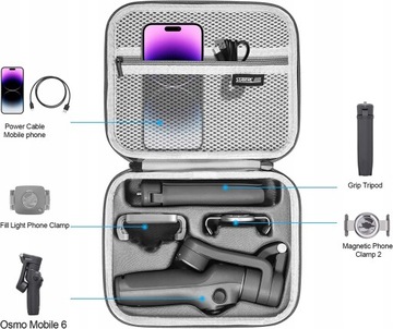 ПОРТАТИВНАЯ СУМКА ДЛЯ DJI OM6 OSMO MOBILE 6