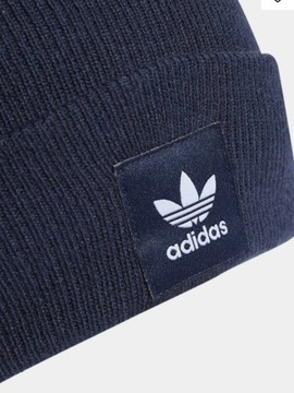 Adidas czapka CUFFED BEANIE UNISEX granatowy rozmiar 56-58