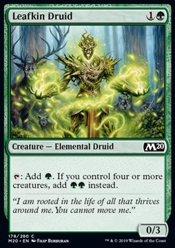 Karta Magic MTG Leafkin Druid