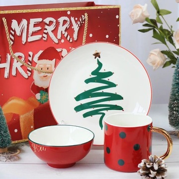 Скандинавская керамическая посуда, позолоченная тарелка, набор чашек, кофейная кружка, посуда